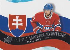 Tatar Tomáš 20-21 Upper Deck NHL Worldwide #WW-28