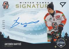 Bartoš Antonín 2023 Winter Games Signature Level 1 #WS1-AB