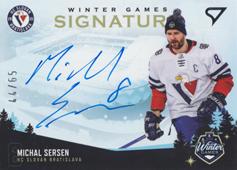 Sersen Michal 2023 Winter Games Signature Level 1 #WS1-SE