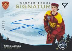 Sloboda Marek 2023 Winter Games Signature Level 1 #WS1-MS