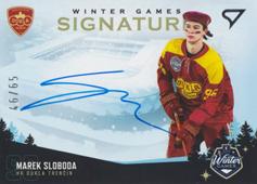 Sloboda Marek 2023 Winter Games Signature Level 1 #WS1-MS