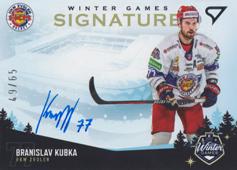 Kubka Branislav 2023 Winter Games Signature Level 1 #WS1-BK