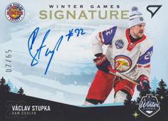 Stupka Václav 2023 Winter Games Signature Level 1 #WS1-VS