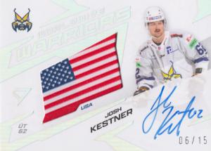 Kestner Josh 24-25 Tipos Extraliga Worldwide Warriors Auto Flag #WWS-JK