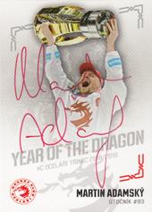 Adamský Martin 19-20 OFS Classic Year of the Dragon Signature #YOTD-02