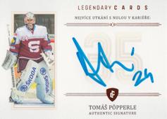 Pöpperle Tomáš 2023 Legendary Cards Rekordy ELH Základní část Signature #ZC-MS04