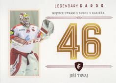 Trvaj Jiří 2023 Legendary Cards Rekordy ELH Základní část Red #ZC-MS01