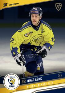 Válek Lukáš 24-25 GOAL Cards Maxa liga 30 let od Finále  #ZL-06