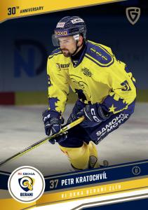 Kratochvíl Petr 24-25 GOAL Cards Maxa liga 30 let od Finále  #ZL-10