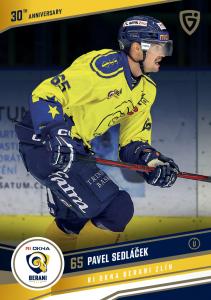 Sedláček Pavel 24-25 GOAL Cards Maxa liga 30 let od Finále  #ZL-15