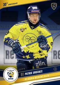 Urbanec Patrik 24-25 GOAL Cards Maxa liga 30 let od Finále  #ZL-20