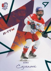 Čajanová Sára 2024 Hokejové Česko Národní tým žen #ZR-03